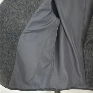 Gray Warm Coat Blazer Oversized XS thumbnail 9