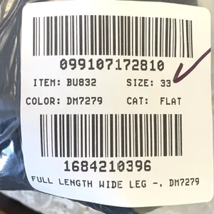 NWT J.Crew Factory Wide-leg Full-length Jean All-day‎ Stretch in Black BU832 thumbnail 14