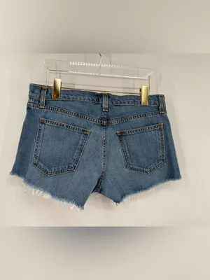 Veronica Bread‎ blue denim cute off shorts size 27 thumbnail 3