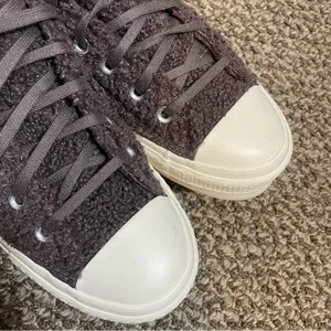 Converse CTAS Lift Ox Violet Ore Sherpa Women's Platform Sneakers 8.5 thumbnail 6