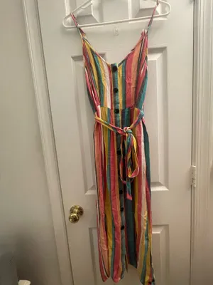 Hurley Striped Midi Sundress thumbnail 2