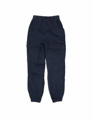 Garage Black Cargo Jogger Pants Women’s XS Elastic Waist Stretch Utility Y2K thumbnail 6
