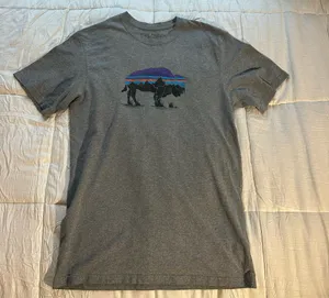 gray patagonia t-shirt thumbnail 1