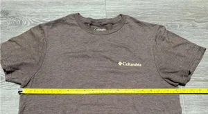 brown columbia t shirt thumbnail 2
