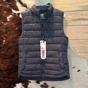 NWT 32 Degrees Grey Insulated Vest thumbnail 1