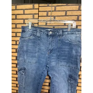 KanCan Cargo Jeans‎ Size 11/29 Blue thumbnail 3