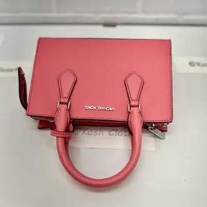 Satchel Sheila Small Leather Center Zip Purse Women's Bag Tea Rose thumbnail 4
