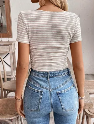 SheIn Crochet Top thumbnail 2