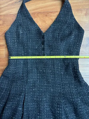 NWT Lulus black mini dress thumbnail 10