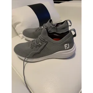 FOOTJOY FLEX XP Men’s Sz 8.5 GREY SPIKELESS GOLF SHOES #95359 thumbnail 2