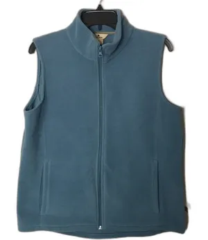 Woolrich Women's Cozy Zip Up Fleece‎ Vest Blue Size Medium thumbnail 1