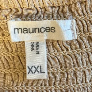 Maurices Crochet Camisole in Gold and Brown thumbnail 4