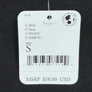 Free People Intimately Black Jersey Knit‎ Long Sleeve Thong Bodysuit Top Size S thumbnail 7