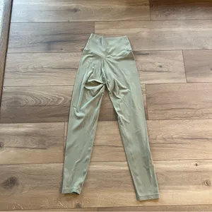OFFLINE By Aerie Real Me High Waisted Crossover Legging in Sage Green thumbnail 4