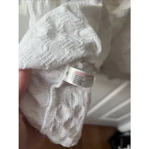 Free People free-est Va Va Volume Mini Dress - White Jacquard Size Small thumbnail 7