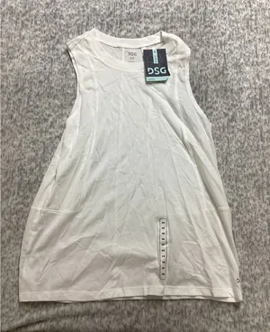 DSG Everyday Womens‎ Tank Top White Sleeveless Crew Neck XS New With Tags thumbnail 1