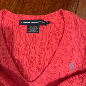 Ralph Lauren Sport Coral Knit Sweater thumbnail 2