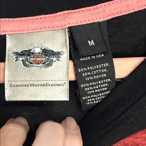 Harley-Davidson Women's‎ Medium 2003 100th Anniversary Heart Graphic Tee thumbnail 3