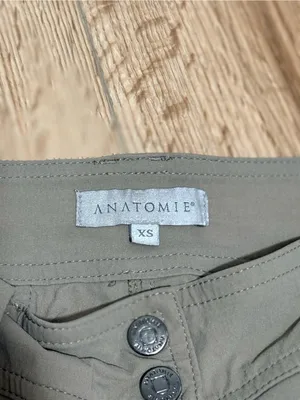 Anatomie Khaki Travel Pants Women's XS Slim Zip Ankle Stretch Hiking Golf thumbnail 3