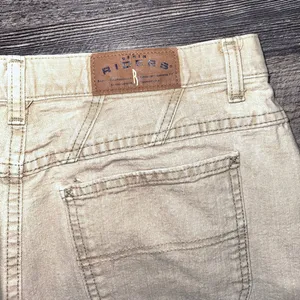 Riders Tan Denim Jeans Size 10 thumbnail 10