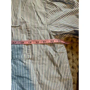 Pepper mayo long sleeve button up blue size large 12 thumbnail 2