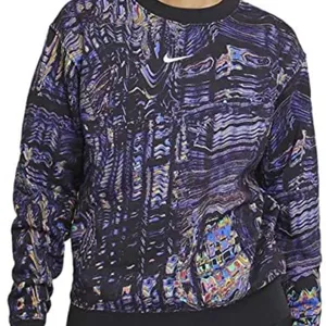 Women's Nike Sportswear Dance Fleece Crew‎ Sweatshirt XS thumbnail 1