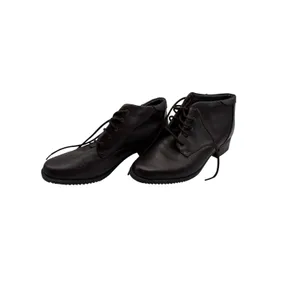 Sporto Brown leather lace-up ankle‎ boots with a square toe Women's Size 6.5M thumbnail 2