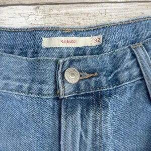Levi’s 94’ Baggy Jeans Sz 32 Blue Wide Leg Distressed‎ High Rise Grunge Skater thumbnail 7