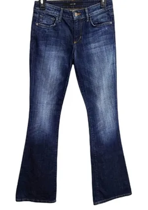 Joe's Jeans‎ Womens Size 24 Boot Cut Mid-Rise Blue Dark Wash thumbnail 1