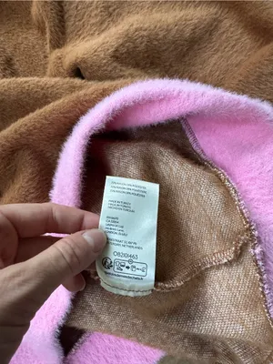 Maeve Anthropologie cozy ringer sweater brown pink xxs thumbnail 5