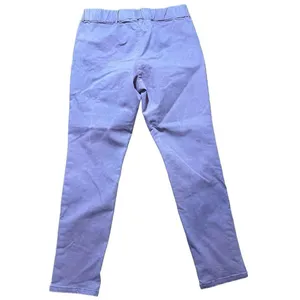 Soft Surroundings Pull On Skinny‎ Jeans Snap Buttons Pink Sz M thumbnail 2