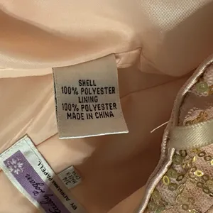 Hailey Logan by Adrianna Papell Pink & Gold‎ Formal Prom Maxi Dress Juniors 3/4 thumbnail 6