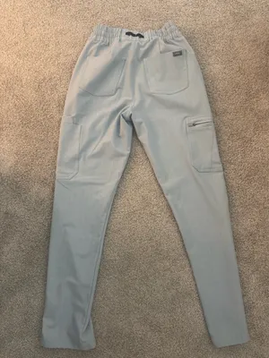 Figs chambray dowa scrub pants thumbnail 2