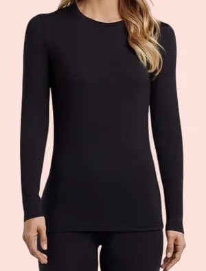 Cuddl Duds Black Long Sleeve Shirt thumbnail 1