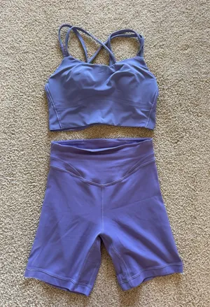 Lululemon purple set thumbnail 1