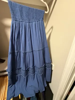 Cornflower Blue Maxi Dress thumbnail 3