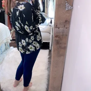 FREE PEOPLE floral top size xsmall thumbnail 8