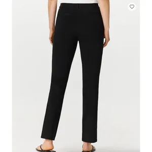 Quince Ultra-Stretch Ponte Straight Leg Pants Black Size M thumbnail 2