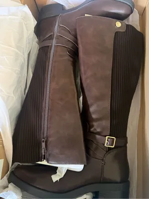 LifeStride Women's Brittany Knee High riding brown Boots NEW size 8.5 Wide thumbnail 6