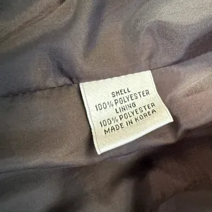 Talbots Faux Suede Open Front Chocolate Brown Blazer Jacket Size 14 Classic thumbnail 7