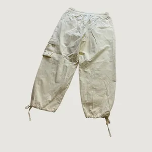 Nike Sportswear Essential High-Waisted Woven Cargo Pants Sail Cream Medium thumbnail 2