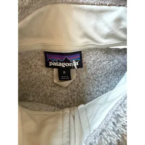 Patagonia Better Sweater 1/4 Zip Pullover Birch White Oatmeal Heather‎ Womens M thumbnail 3