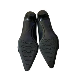 Joan & David Leather Pointy Toe Pumps Womens 8M Blue Circa 365 CJCalliope Y2K thumbnail 7