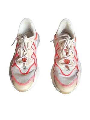 Adidas Pink and White Sneakers thumbnail 4