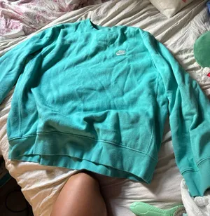 Teal Nike sweatshirt thumbnail 1