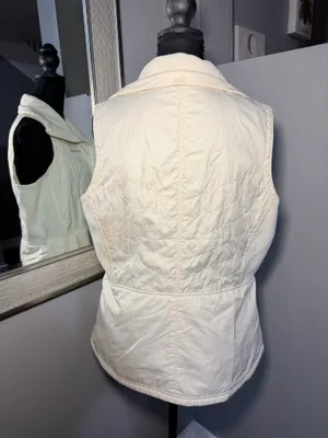 Columbia Women's Mix It Around II Cream Vest Size Medium.  thumbnail 5