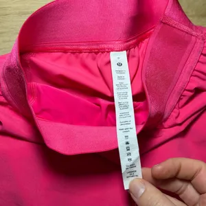 Lululemon Court Rival Skirt Size 0 High Rise Lip Gloss (Hot Pink) thumbnail 5