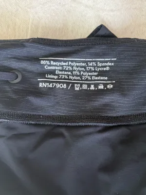 Outdoor Voices Black Athletic Shorts thumbnail 5