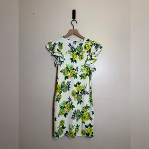 Amanda‎ Uprichard Fiori Floral Ruffle Mini Dress thumbnail 2