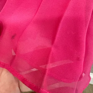 Sue Wong Nocturne Hot Pink Beaded Chiffon Gown size 6 thumbnail 14